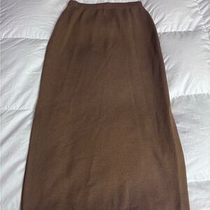 Saint John's Bay Active Brown Pencil Skirt